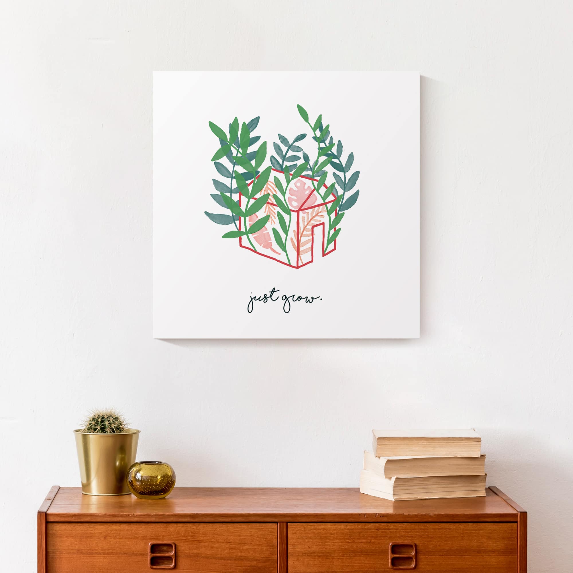 Greenhouse Canvas Wall Art